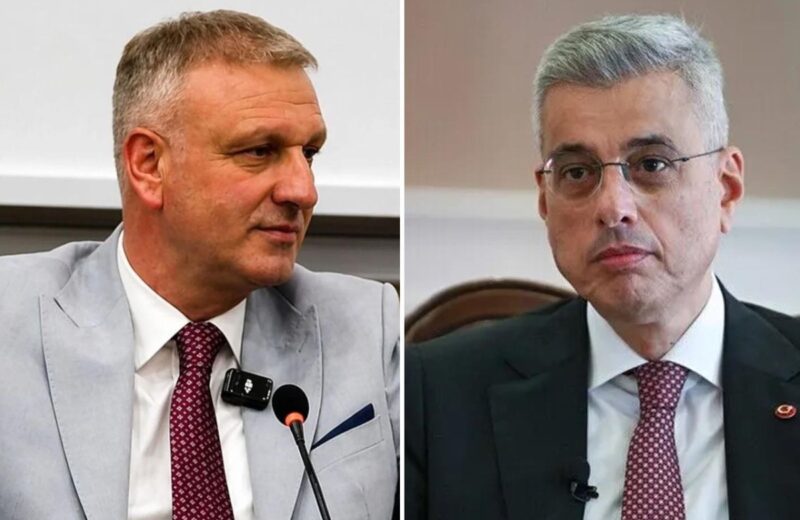 Sağlık Bakanı Kemal Memişoğlu ve Cumhurbaşkanı Başdanışmanı Oktay Saral